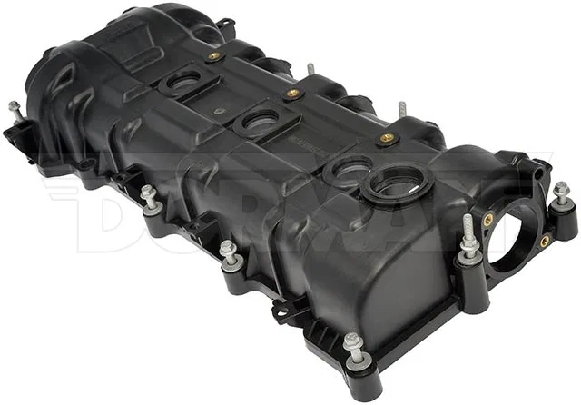 264-938 – DORMAN Valve Cover, OE Replacement 4 Inch Height Without Baffle Black Plastic Single - view 3